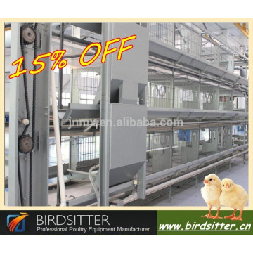 2015 new design H type automatic poultry cage for broiler